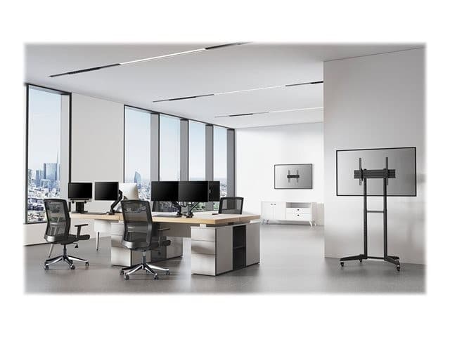 Neomounts FL50-540BL1 Flat Panel Cart Black - Image 7