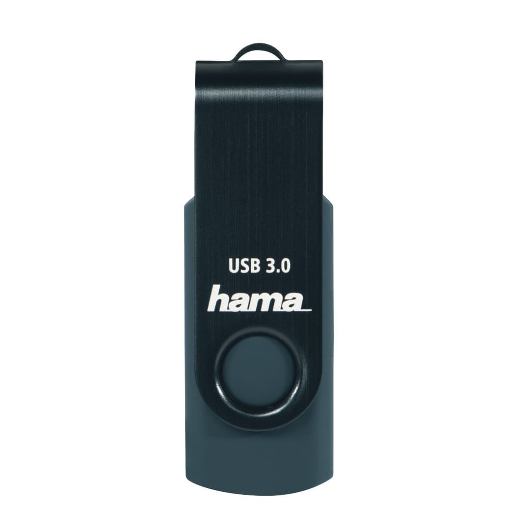 Hama Rotate USB 3.0 Flash Drive USB Type-A Petrol Blue - 32GB - Image 2