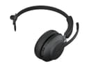 Jabra Evolve2 65 Mono Wireless Headset - Black - MS Teams - USB-A - Without Charging Stand thumbnail 1