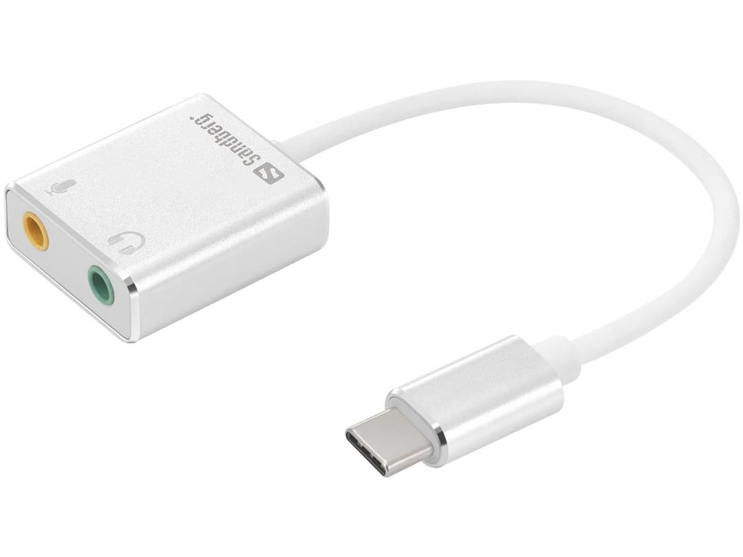 Sandberg USB-C to Sound Link (136-26) - USB-C Sound Card - Image 1