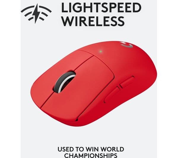 Logitech G PRO X Superlight Wireless Gaming Mouse - Red - Image 4