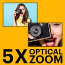 Kodak PixPro Friendly Zoom FZ55 16MP Compact Digital Camera - Red thumbnail 4