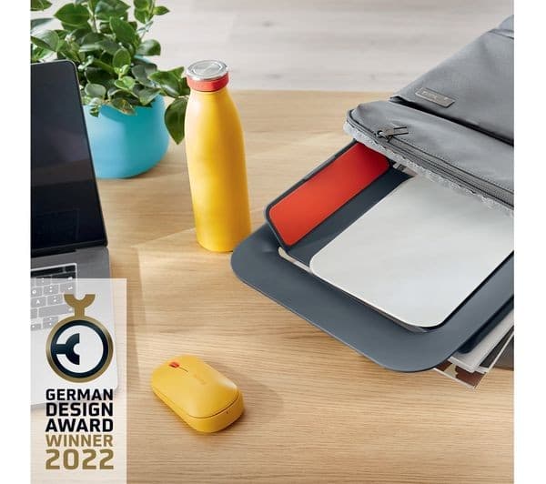 Leitz Ergo Cosy Adjustable Laptop Stand - Velvet Grey - Image 6