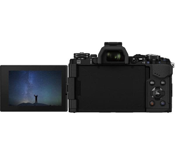 Olympus OM-D E-M5 Mark II Mirrorless Camera with M.Zuiko 12-50mm f/3.5-6.3 Lens - Black - Image 2