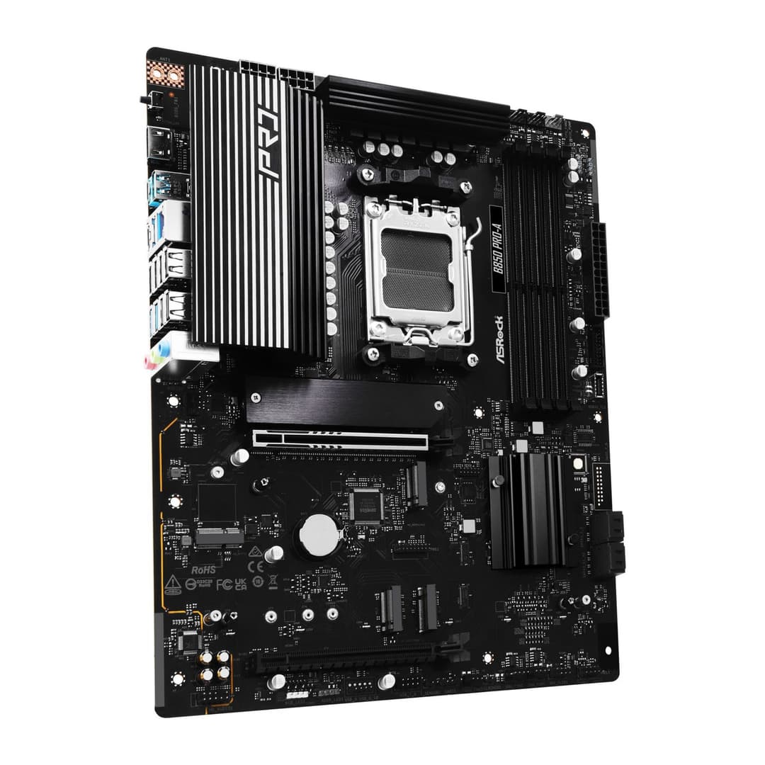 ASRock B850 PRO-A AMD B850 DDR5 ATX Socket AM5 Motherboard - No Wi-Fi - Image 3