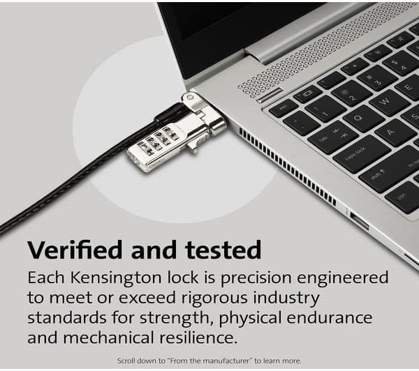 Kensington Universal 3-in-1 Laptop Security Lock - Image 3
