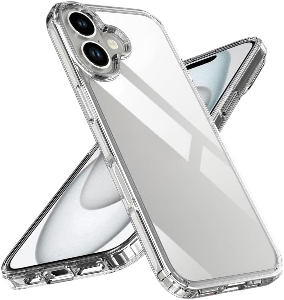 Atouchbo Tough Shockproof Armoured Clear Case Compatible With iPhone 16 Pro Max