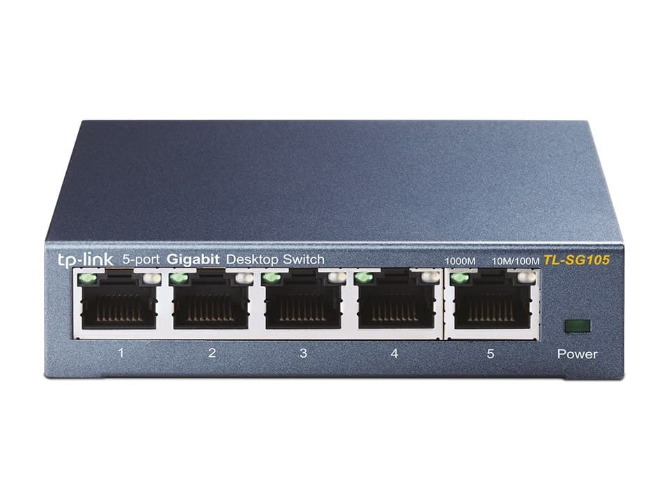 TP-Link 5-Port 10/100/1000Mbps Desktop Network Switch - Image 1