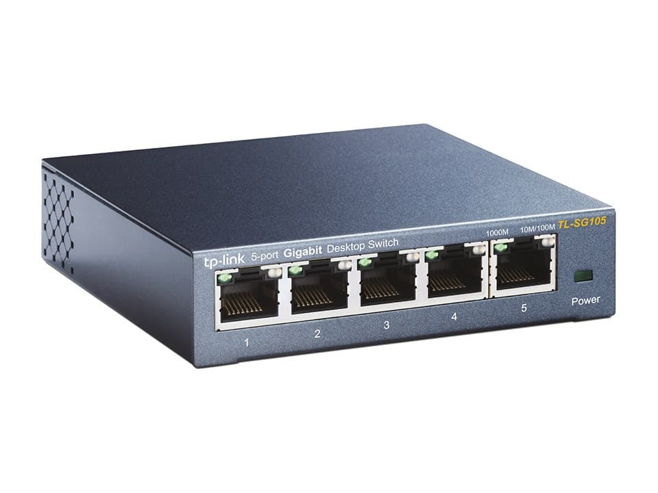 TP-Link 5-Port 10/100/1000Mbps Desktop Network Switch - Image 2