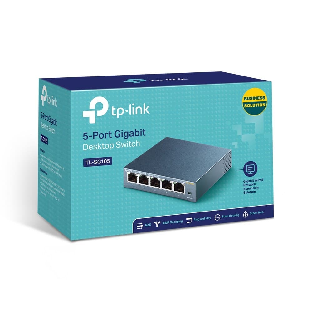 TP-Link 5-Port 10/100/1000Mbps Desktop Network Switch - Image 4