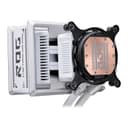 ASUS ROG Ryuo IV SLC 360 ARGB AIO Liquid CPU Cooler with 6.67-inch Curved AMOLED Display - White thumbnail 3