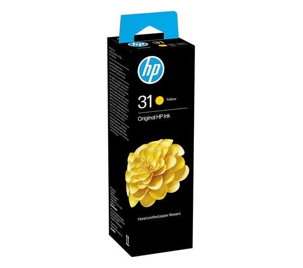 HP 31 70ml Original Ink Bottle - Yellow