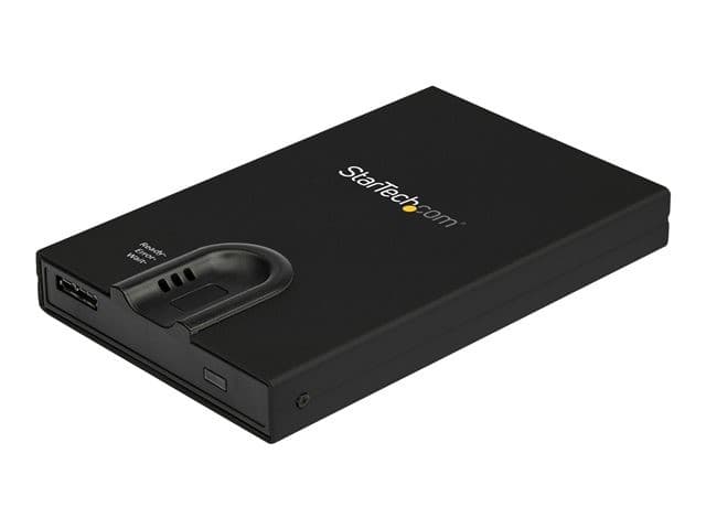 StarTech.com USB 3.0 to 2.5-inch SATA External Hard Drive Enclosure with Secure Biometric Fingerprint/Password Access for 256-bit AES Encrypted USB 3.1 Gen 1 5Gbps SSD/HDD Data Transfer - Portable Vented Aluminum Case - 8 fingerprints and permissions - OS - Image 3