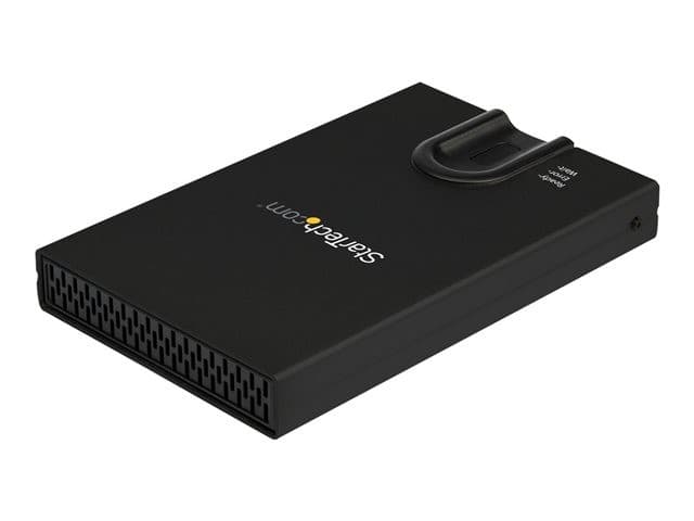StarTech.com USB 3.0 to 2.5-inch SATA External Hard Drive Enclosure with Secure Biometric Fingerprint/Password Access for 256-bit AES Encrypted USB 3.1 Gen 1 5Gbps SSD/HDD Data Transfer - Portable Vented Aluminum Case - 8 fingerprints and permissions - OS - Image 4