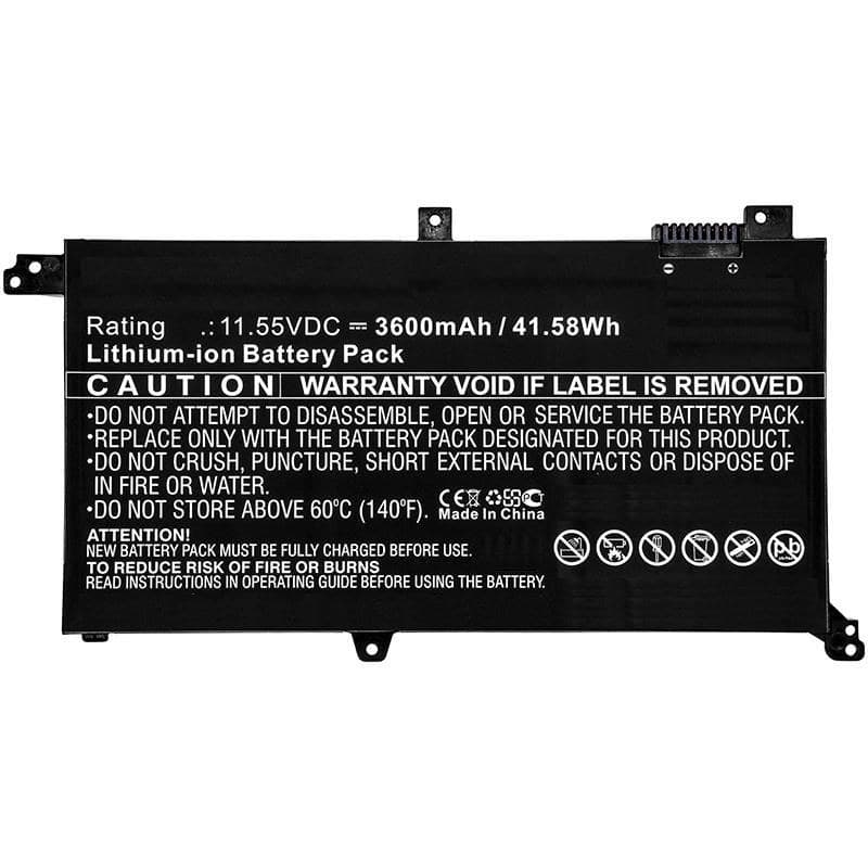 CoreParts MBXAS-BA0182 Replacement Laptop Battery for Asus K430FA/K430FN/K430UF, 11.55V 3600mAh Li-ion, 42Wh - Image 1