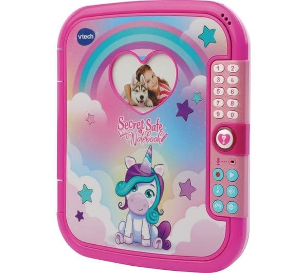 VTECH Secret Safe Notebook - Pink - Image 1