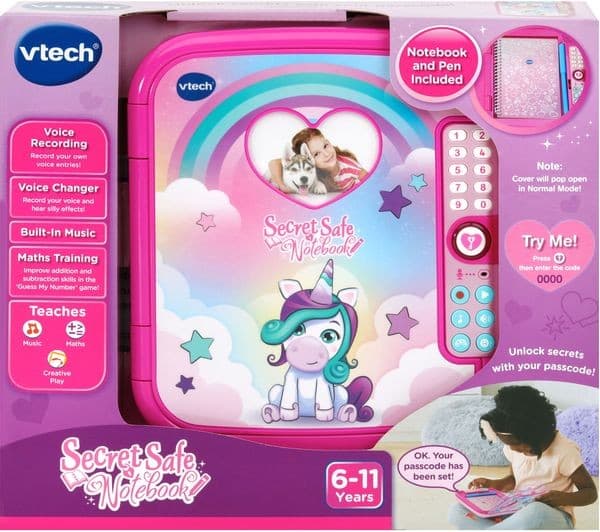 VTECH Secret Safe Notebook - Pink - Image 2