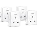 TP-Link Tapo P100 Mini Smart Socket White (Pack of 4) thumbnail 1
