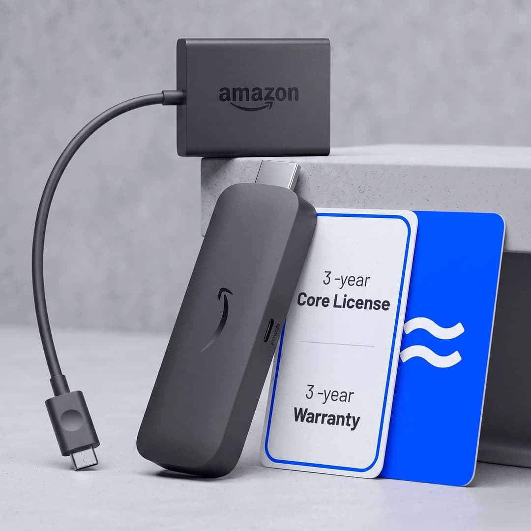 Airtame Go Bundle: Signage Stick + Ethernet Adapter, 3-Year Core Licence & Warranty (AT-GO1-CORE-3Y) - Image 1