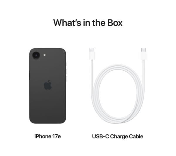 Apple iPhone 17e 512GB - Black - Image 8