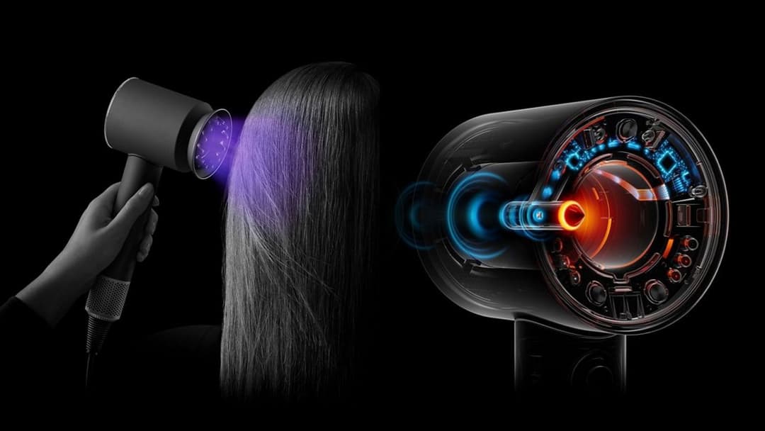 Dyson Supersonic Nural™ hair dryer - Straight+Wavy Prussian blue & Rich copper - Image 4