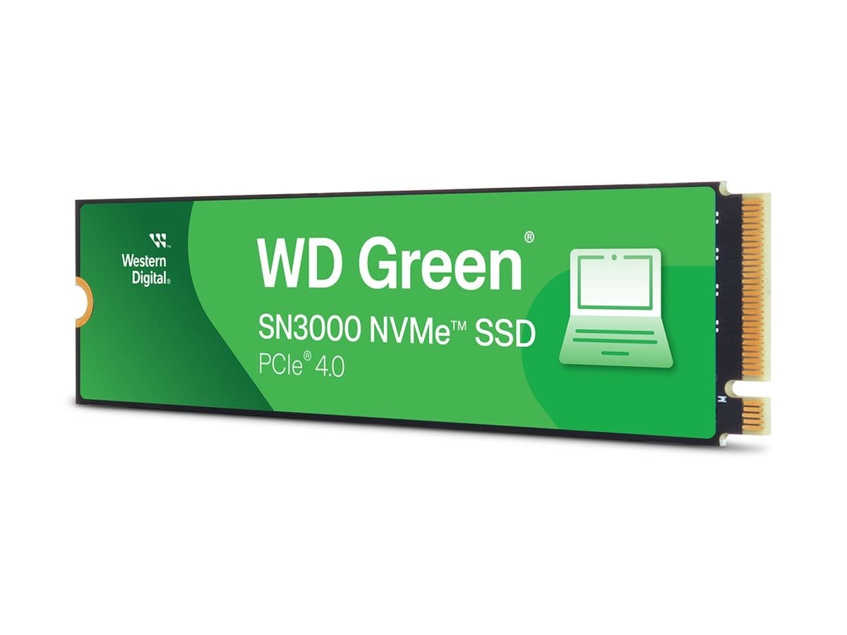 Western Digital WD Green SN3000 M.2 2280 PCIe Gen4 NVMe SSD 500GB