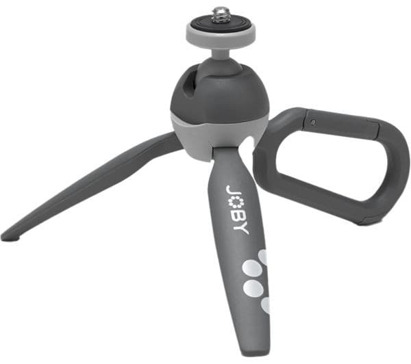 JOBY HandyPod Clip Action Mini Tripod with Carabiner - Grey