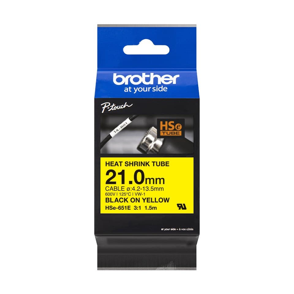 Brother HSE-651E label-making tape