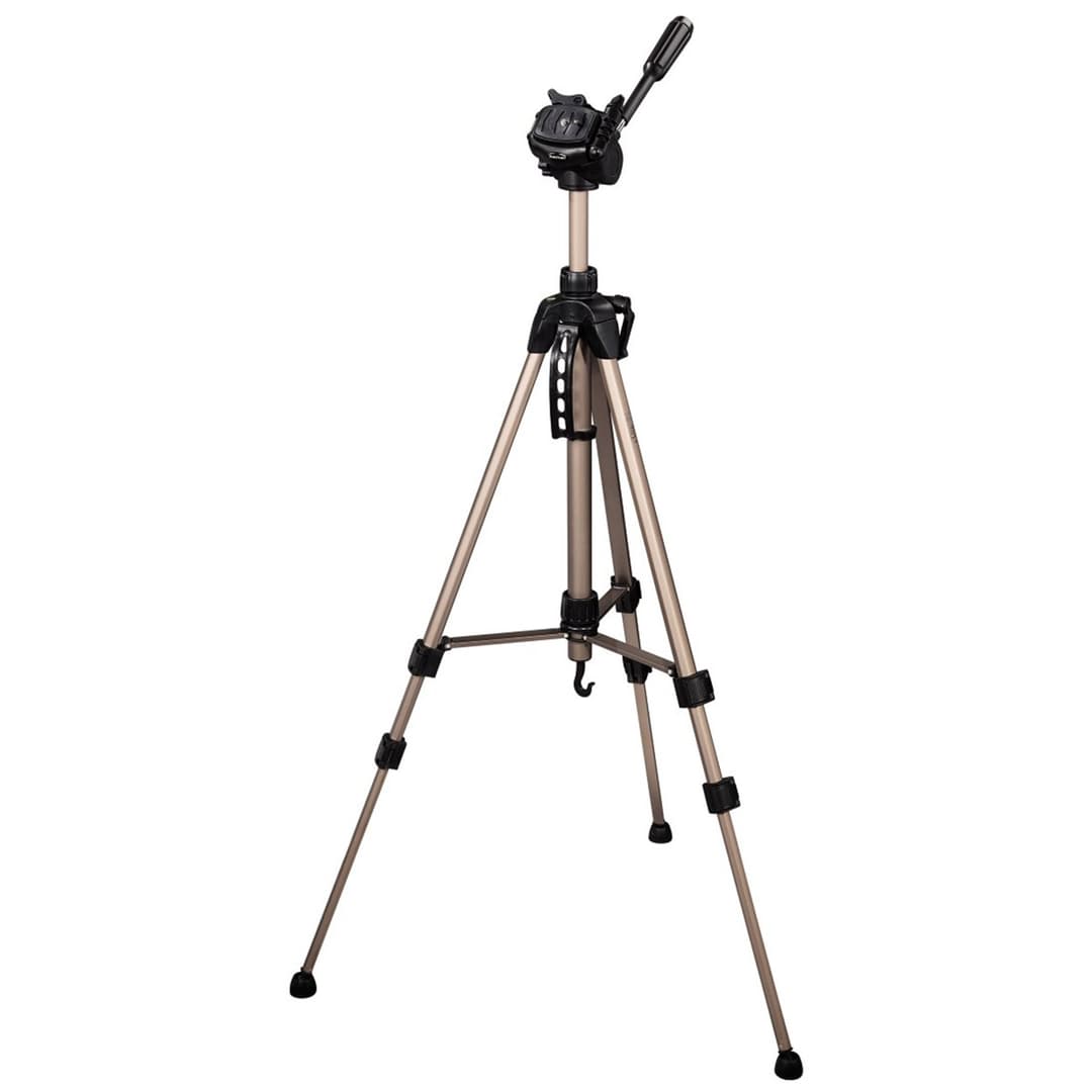 Hama Star 61 Tripod 153cm with 3-Way Head - Silver - Image 2