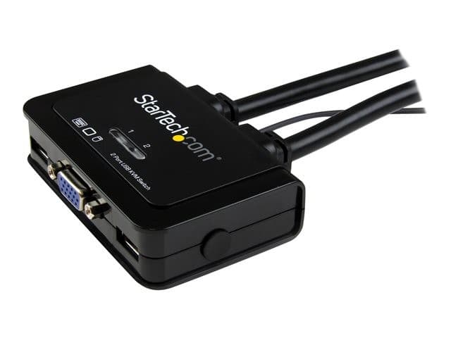 StarTech.com SV211USB KVM Switch 2 Port Black - Image 2