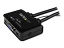 StarTech.com SV211USB KVM Switch 2 Port Black thumbnail 2