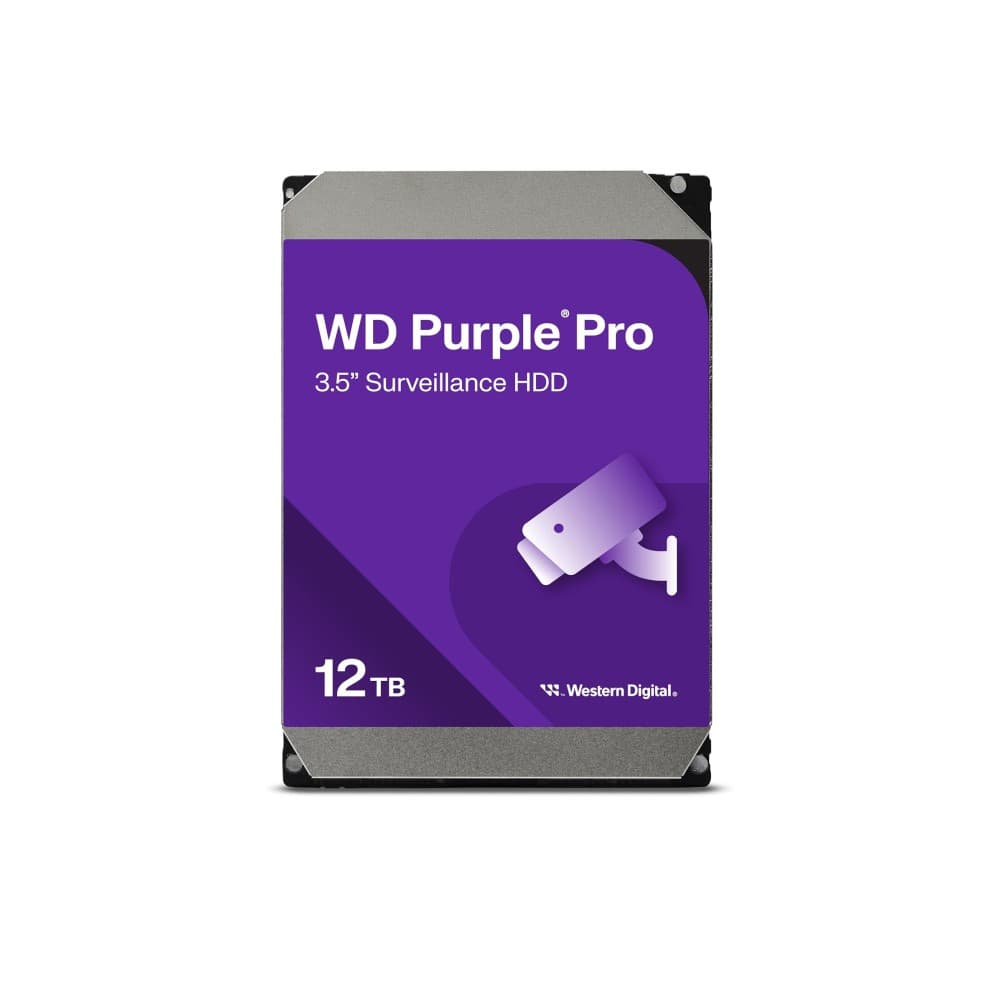 WD Purple Pro 3.5-inch SATA III 7200RPM Surveillance Hard Drive 12TB - Image 1