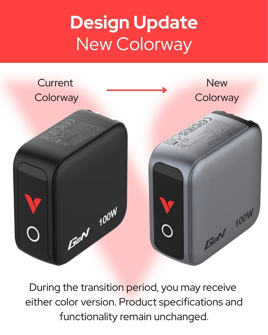 Verbatim Mini GaN Charger 100W with Display - Image 2