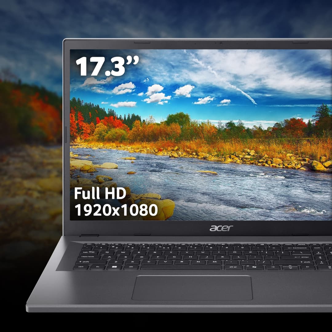 Acer Aspire Go 17 AG17-31P-33KH 17.3" Full HD Intel Core 3 N355 8GB RAM 128GB SSD Windows 11 Home S Laptop - Iron - Image 3