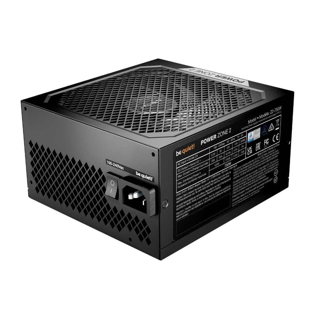 be quiet! Power Zone 2 750W ATX 3.1 80 PLUS Platinum PSU Power Supply - Image 4