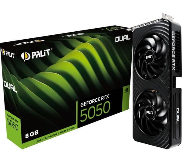 Palit GeForce RTX 5050 Dual 8GB GDDR6 Graphics Card (NE65050019P1-GB2070D) - Image 9
