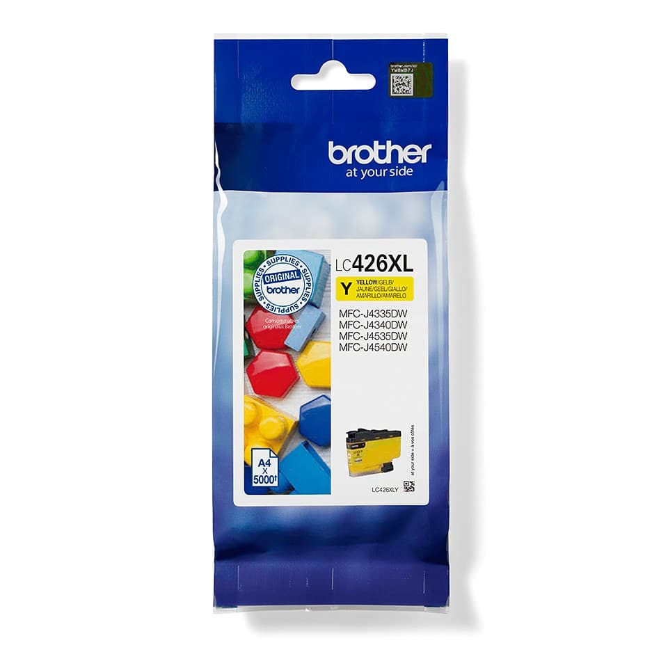 Brother LC-426XL Original High Yield Ink Cartridge - Yellow - Image 1