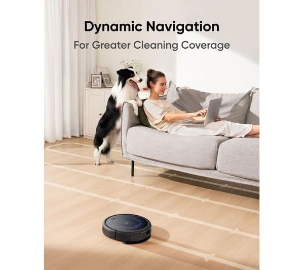 EUFY G50 Hybrid Robot Vacuum Cleaner & Mop - Black - Image 7