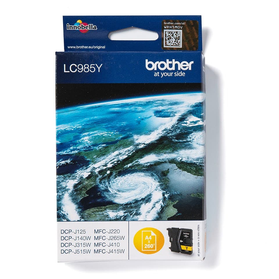 Brother LC985 Ink Cartridge - Yellow - Image 1