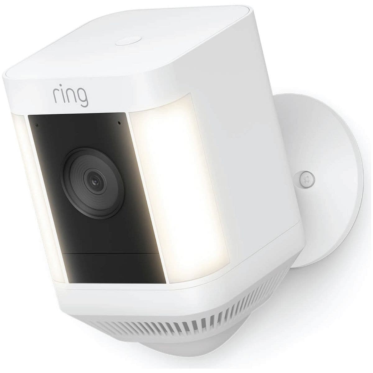 Ring Spotlight Cam Plus Battery 1080p Full HD Security Camera - White