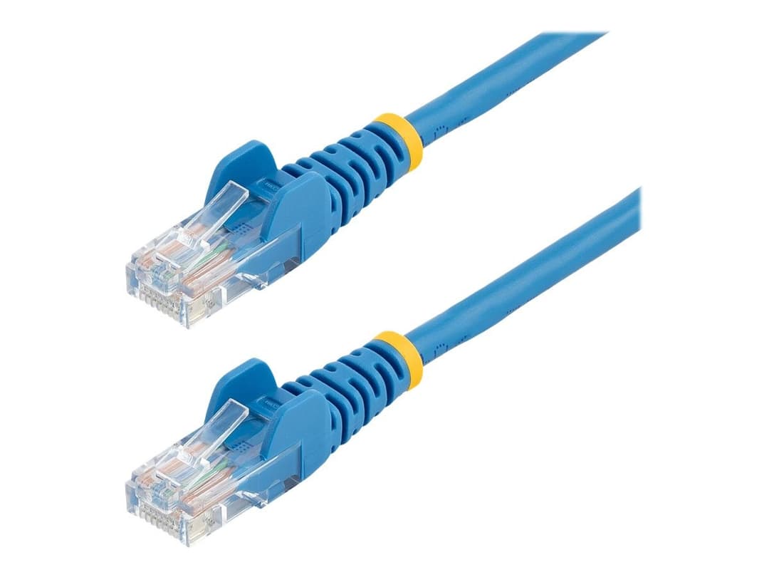 StarTech 45PAT5MBL 5m CAT5e Patch Cable Blue - Image 1