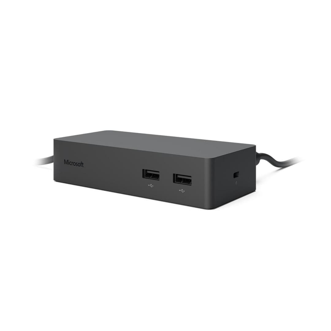 Microsoft Surface Dock 2 (SVS-00004) Docking Station for Surface - 4x USB-C, 2x USB-A, Gigabit Ethernet, 199W - Image 1