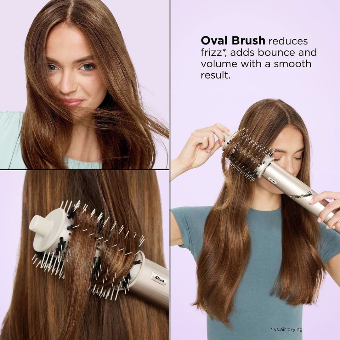 Shark FlexStyle 4-in-1 Air Styler & Hair Dryer HD436SLUK - Stone - Image 7