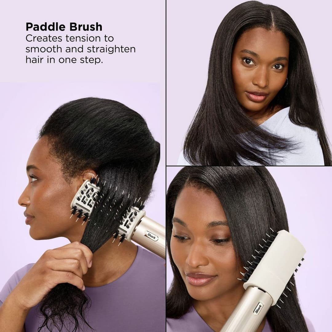 Shark FlexStyle 4-in-1 Air Styler & Hair Dryer HD436SLUK - Stone - Image 8