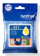 Brother LC521 Genuine Ink Cartridge 500 Pages - Yellow thumbnail 1