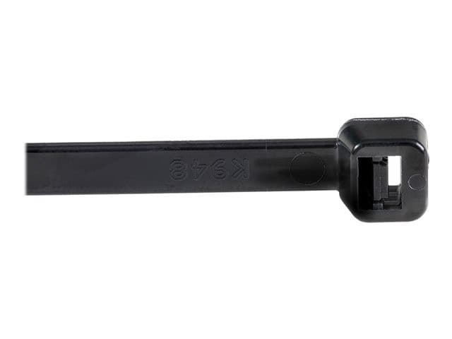 StarTech Nylon Cable Ties 100 Pack 20cm - Black - Image 7