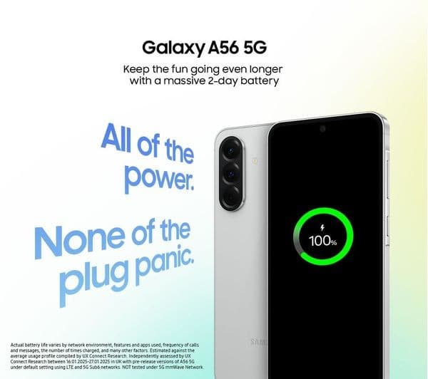 Samsung Galaxy A56 5G 256GB 8GB RAM - Awesome Pink - Image 3