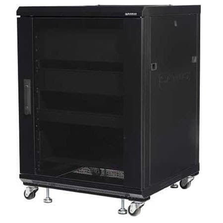 SANUS Component Series 15U AV Rack CFR2115-B1 - Black - Image 2