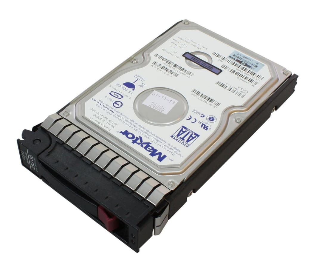 HPE 250GB 7200RPM SATA Hot-Plug Hard Drive - Image 1