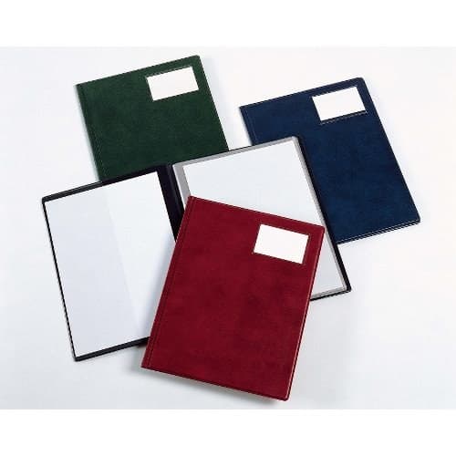 Rexel Nyrex Slimview A4 Display Book, 50 Pockets, Hard Cover - Black - Image 2